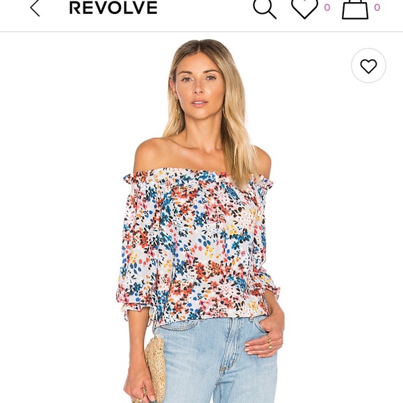 Off the shoulder floral blouse from Revolve - Picture 2 of 2